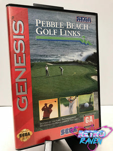Pebble Beach Golf Links - Sega Genesis - Complete