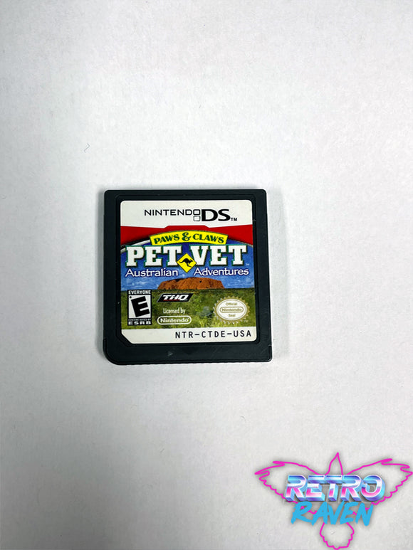 Paws & Claws Pet Vet: Australian Adventures DS Game