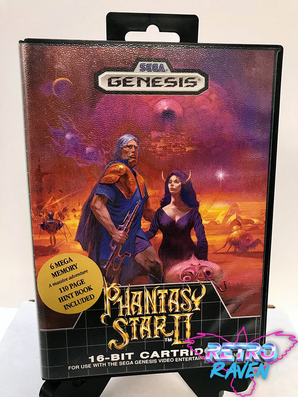 Phantasy Star II - Sega Genesis - Complete
