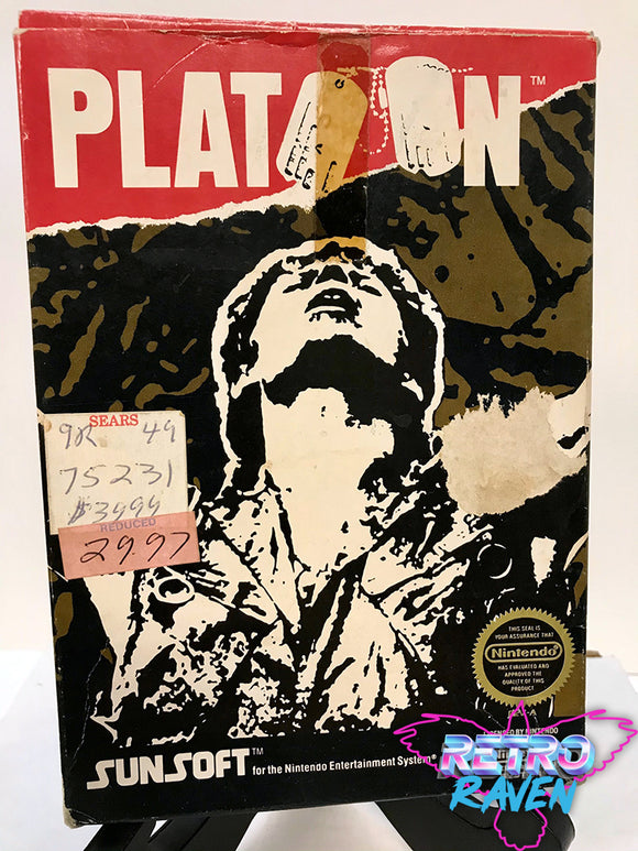 Platoon - Nintendo NES - Complete