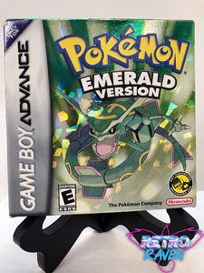 Pokémon Emerald Version - Game Boy Advance - Complete