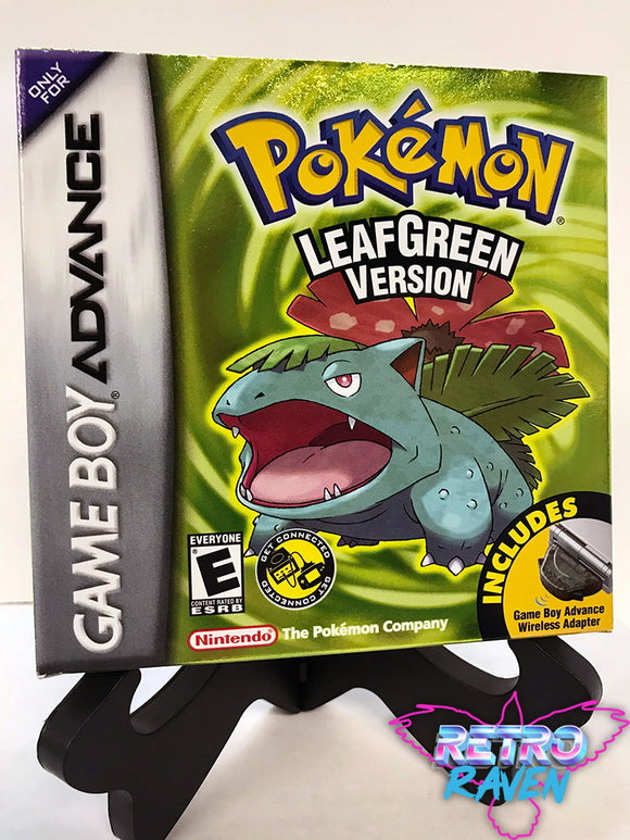 Pokémon LeafGreen Version - Game Boy Advance - Complete