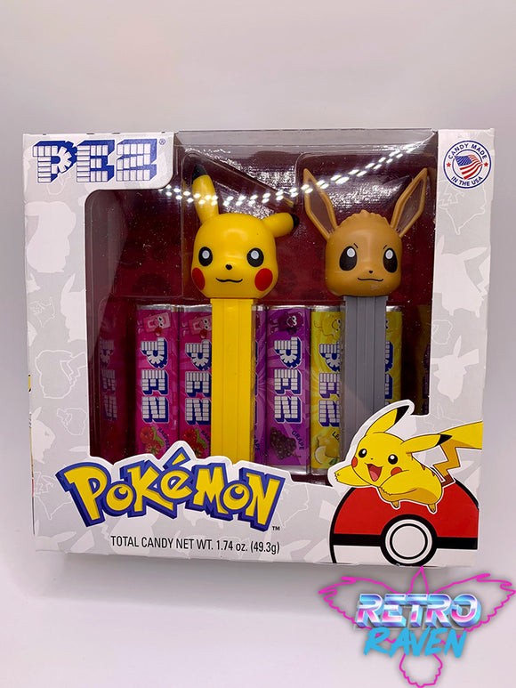 Pez Pokémon Candy Dispenser Set – Pikachu And Eevee