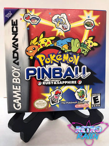 Pokémon Pinball: Ruby & Sapphire - Game Boy Advance - Complete