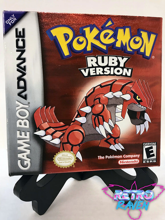 Pokémon Ruby Version - Game Boy Advance - Complete