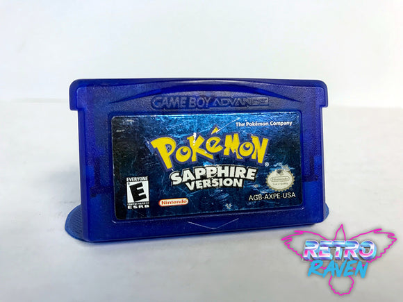 Pokémon Sapphire Version - Game Boy Advance