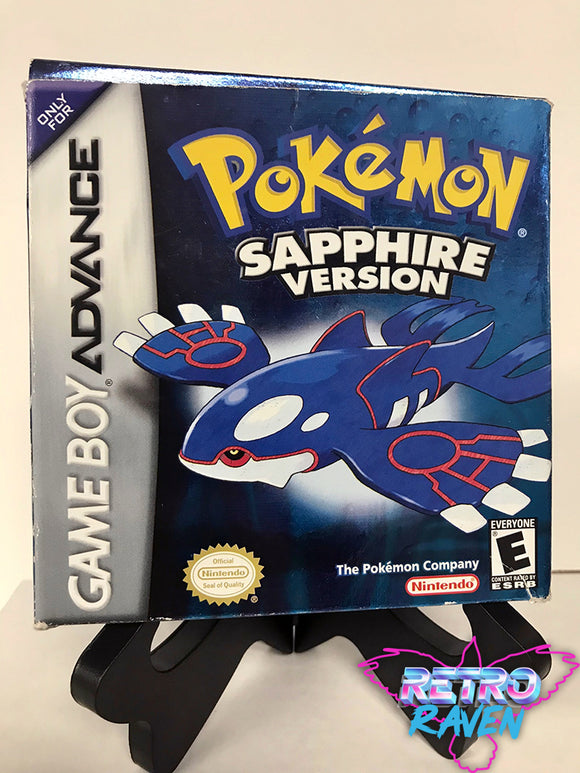 Pokémon Sapphire Version - Game Boy Advance - Complete
