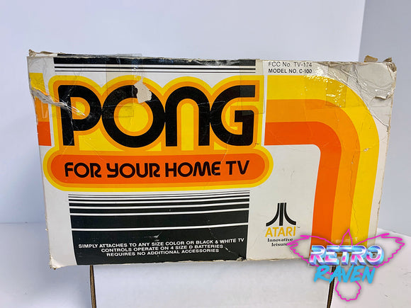 Atari Pong Game Console - Complete