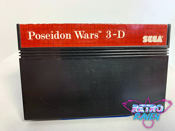 Poseidon Wars 3-D - Sega Master Sys.