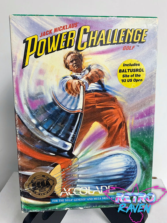 Jack Nicklaus' Power Challenge Golf  - Sega Genesis - Complete