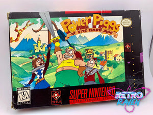 Power Piggs of the Dark Age - Super Nintendo - Complete