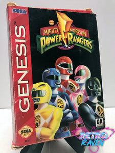 Mighty Morphin Power Rangers - Sega Genesis - In Box