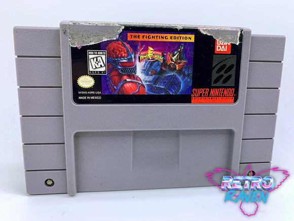 Mighty Morphin Power Rangers: The Fighting Edition - Super Nintendo