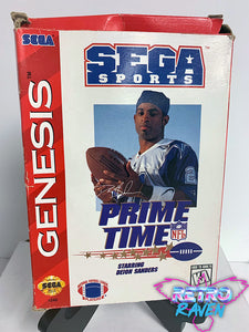 Prime Time NFL Football starring Deion Sanders - Sega Genesis - Complete