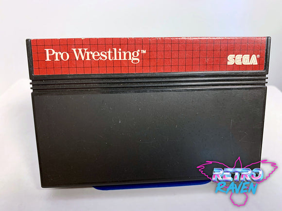 Pro Wrestling - Sega Master Sys.