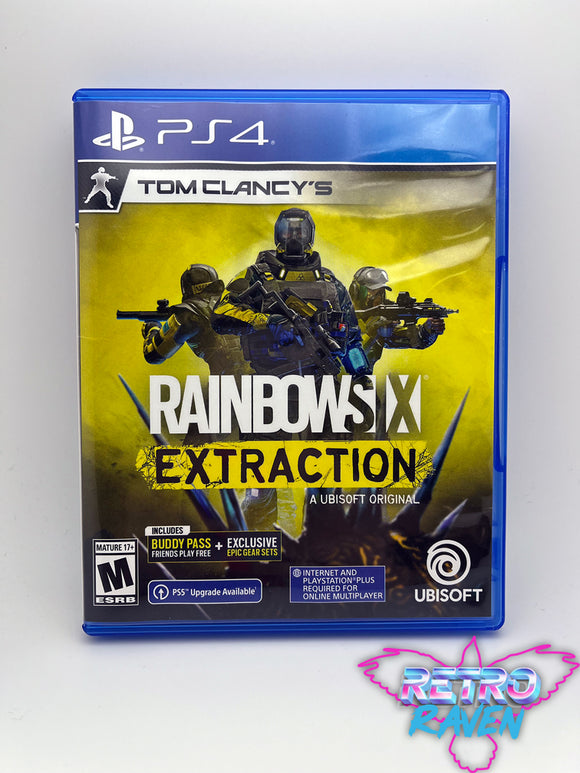 Tom Clancy\'s Retro 4 Rainbow Playstation - Extraction Raven – Six: Games
