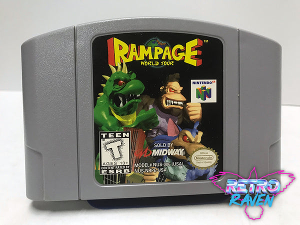 Rampage World Tour - Nintendo 64 – Retro Raven Games