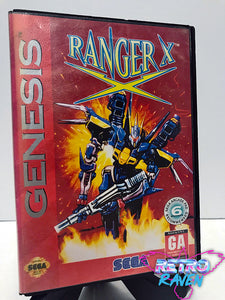 Ranger X - Sega Genesis - Complete