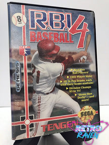 R.B.I. Baseball 4 - Sega Genesis - Complete