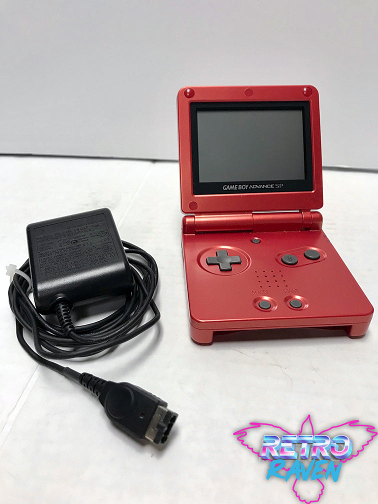 Nintendo Game Boy Advance SP - Red – Retro Raven Games