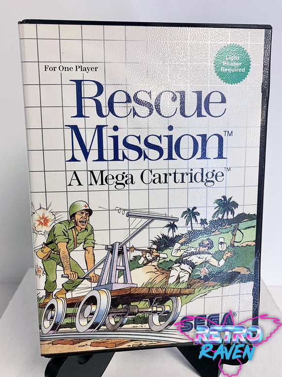 Rescue Mission - Sega Master Sys. - Complete