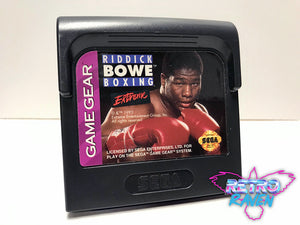 Riddick Bowe Boxing - Sega Game Gear