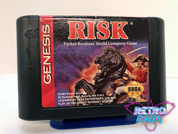Risk Sega Risk: Parker Brothers' World Conquest Game - Sega Genesis – Retro Raven ...