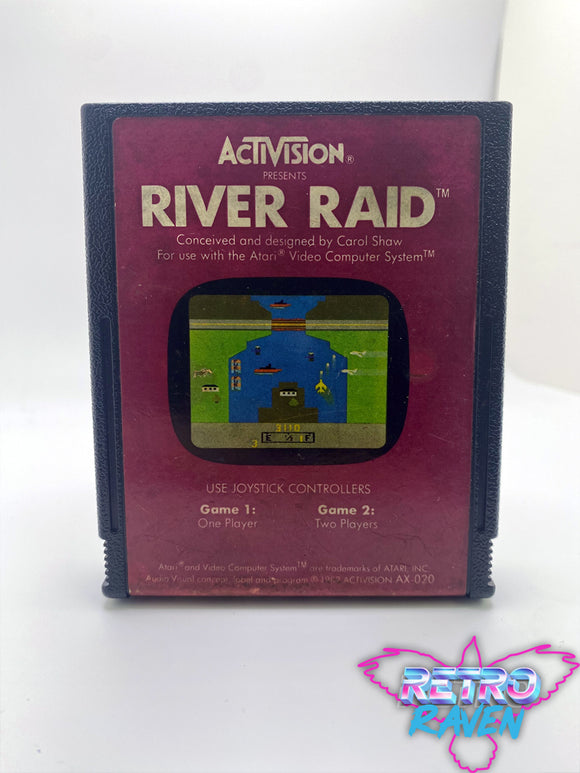 Squareraid Atari River Raid - Atari 2600 – Retro Raven Games