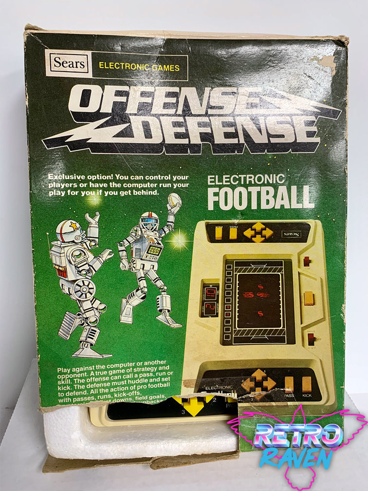 Sears Offense Defense Electronic Football In Box – Retro Raven