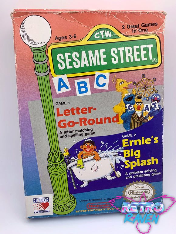 Sesame Street A B C - Nintendo NES - Complete