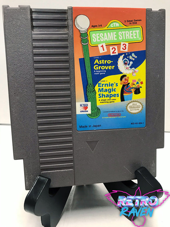 Sesame Street 1 2 3 - Nintendo NES