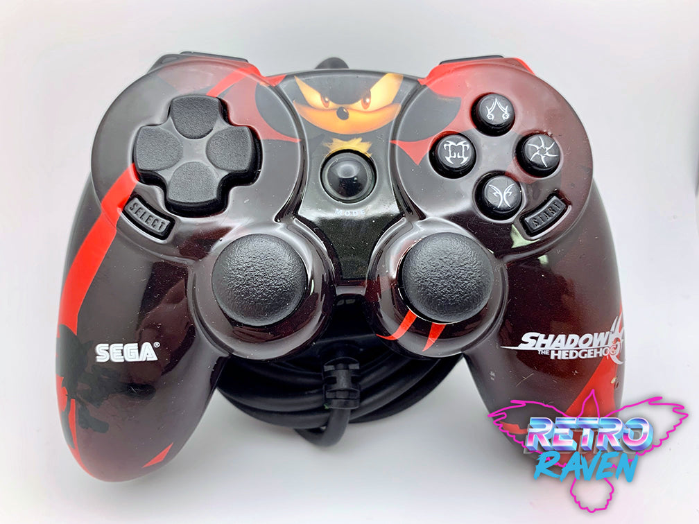 Shadow Tech Controller Shadow the Hedgehog Controller - Playstation 2 – Retro Raven Games