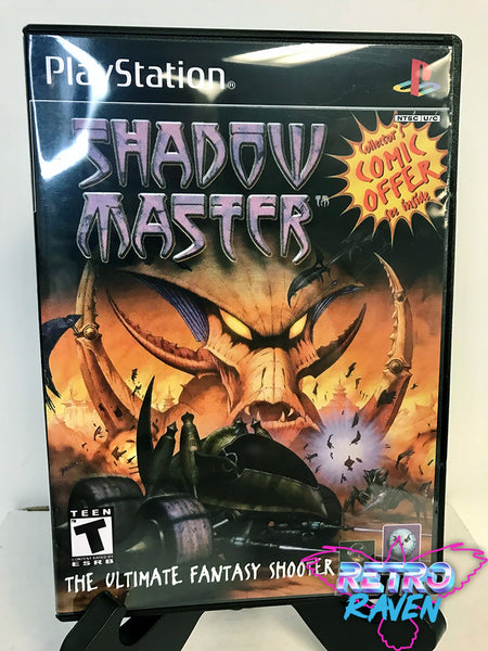 Jeu PS1 Shadow Master PAL FR Complet - Version Rétro TBE, Boîte, Notice, Disque Nickel