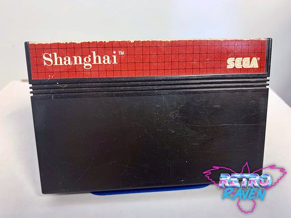 Shanghai - Sega Master Sys.