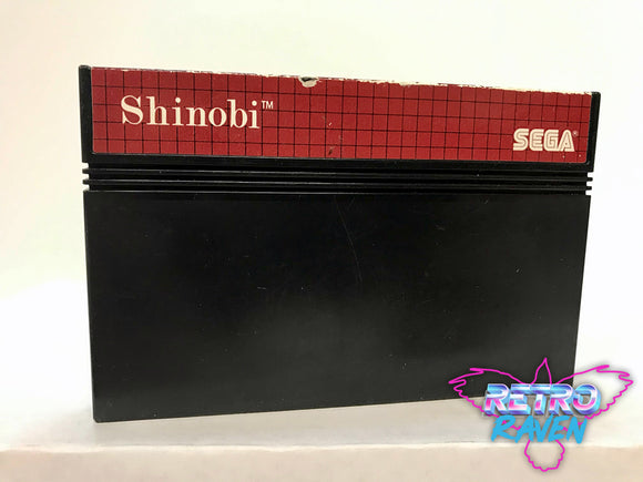 Shinobi - Sega Master Sys.