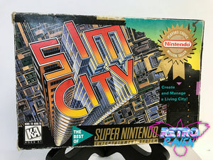Sim City - Super Nintendo - Complete