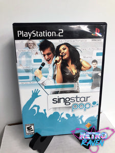 Singstar Pop Sony Playstation 2 Game