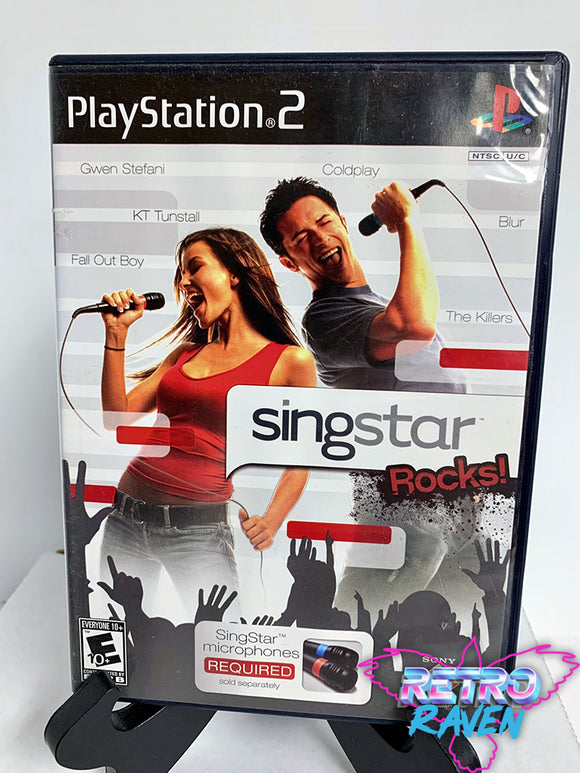 SingStar: Rocks! - Playstation 2 – Retro Games