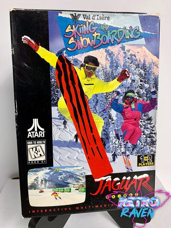 Val d'Isère Skiing and Snowboarding - Atari Jaguar - Complete