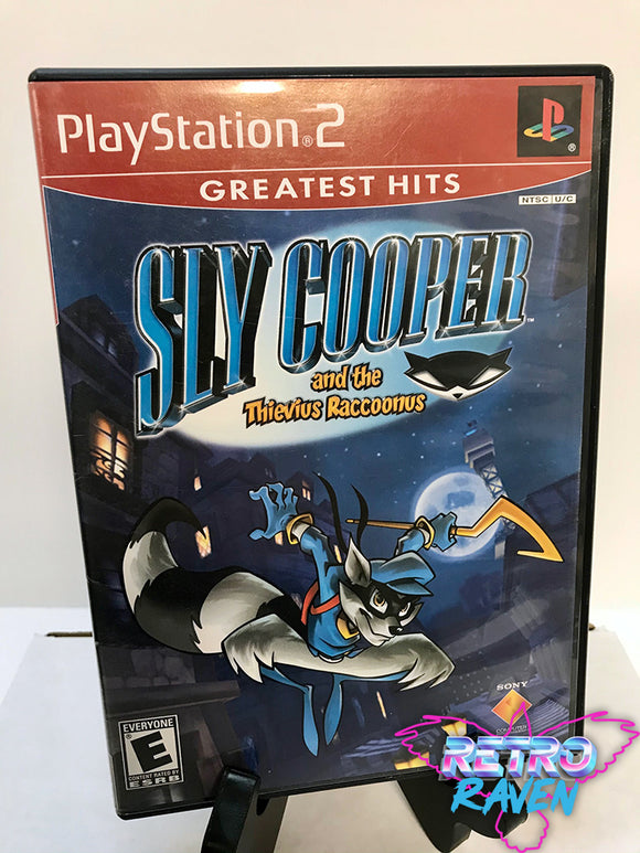 AUTHENTIC VINTAGE PLAYSTATION 2 SLY COOPER THIEVIUS RACCOONUS HITS PS2  COMPLETE
