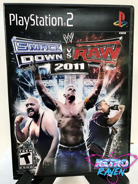 Smack shops Down vs Raw 2006-2011 ps2 game lot