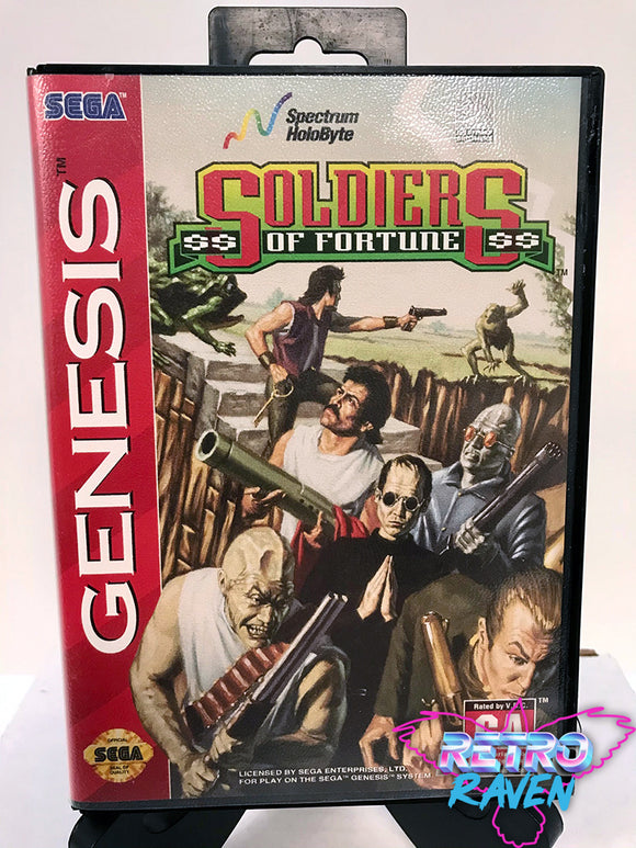 Soldiers of Fortune - Sega Genesis - Complete