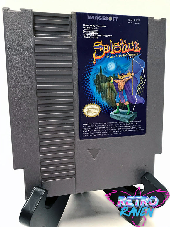 Solstice: The Quest for the Staff of Demnos - Nintendo NES