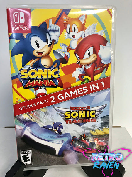 GTAGAMES - SWITCH . SONIC MANIA + TEAM SONIC RACING DOUBLE PACK . NOVO