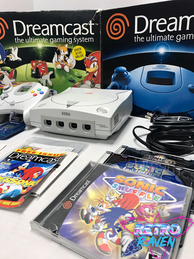 Sega Dreamcast Console & Sonic Bundle - Complete – Retro Raven Games