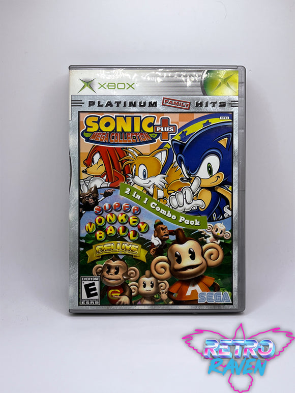 2 in 1 Combo Pack: Sonic Mega Collection Plus & Super Monkey Ball Deluxe - Original Xbox