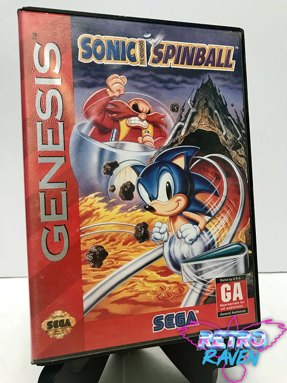 Sonic the Hedgehog: Spinball - Sega Genesis - Complete