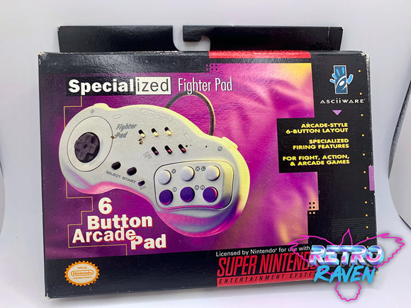 Specialized Fighter Pad Controller for Super Nintendo