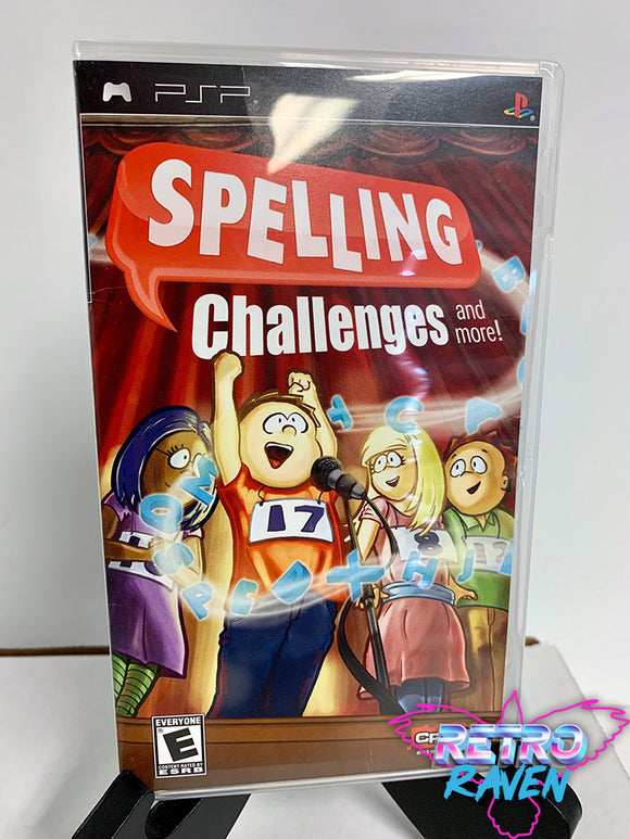 Spelling Challenges and more! - Playstation Portable (PSP)