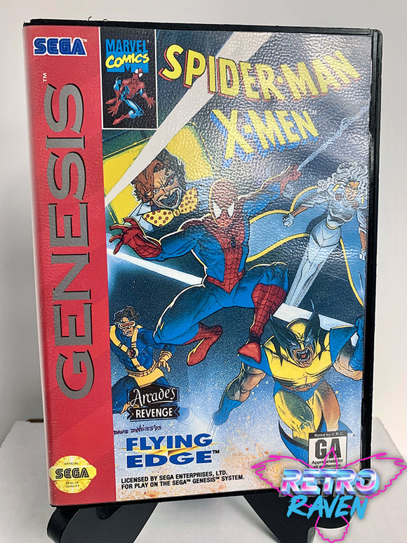 Spider-Man / X-Men: Arcade's Revenge  - Sega Genesis - Complete